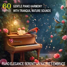 Gentle Piano Harmony with Tranquil Nature Sounds